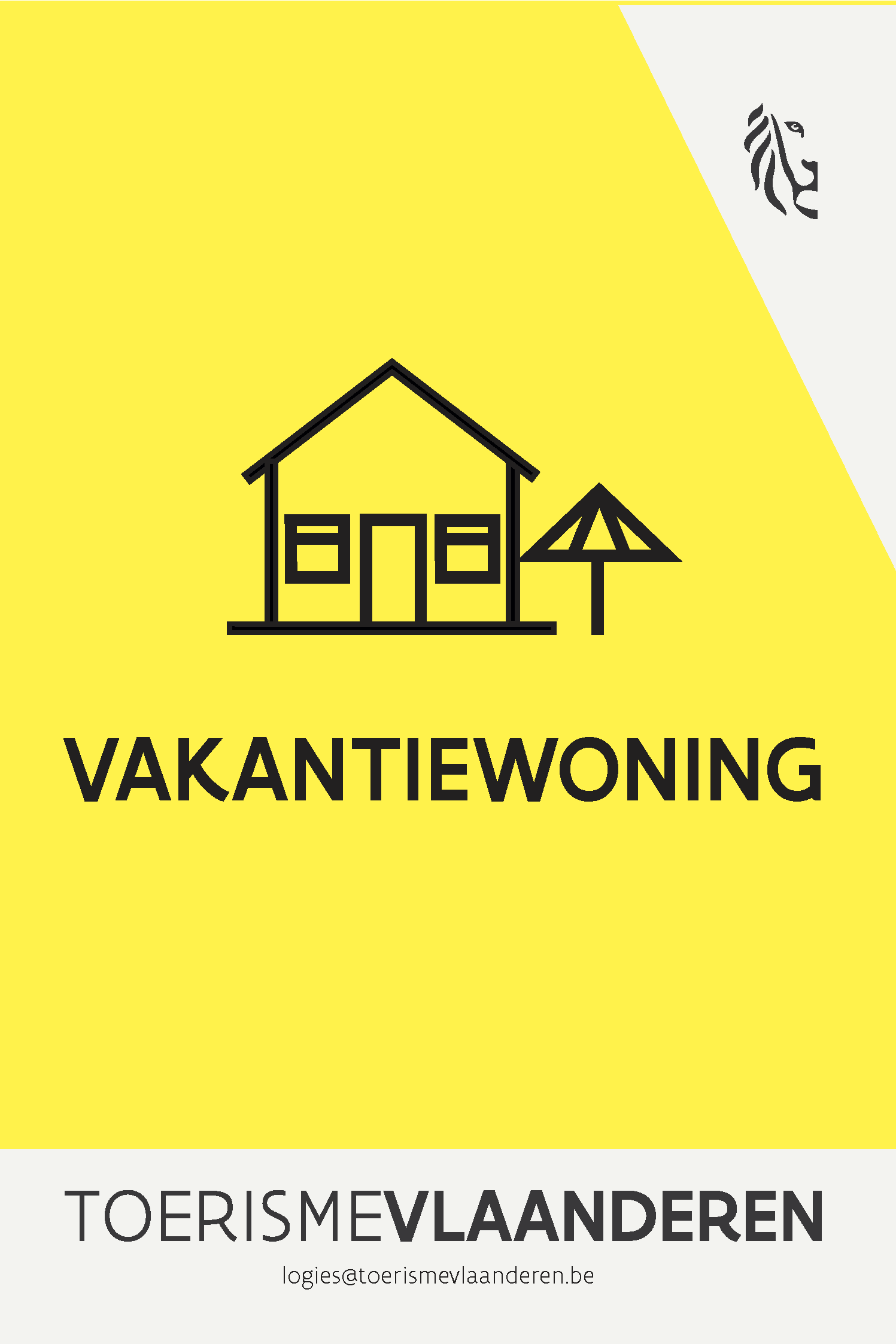 Toerisme Vlaanderen - Vakantiewoning